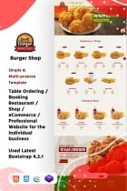 Multi-purpose Table Ordering Restaurant Template Screenshot 1