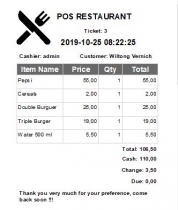 Point Of Sale - POS Restaurant - C# MySQL Screenshot 10