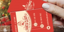 Santa Claus Business Card Screenshot 2