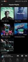 Music Streaming Android And iOS App Template Screenshot 25