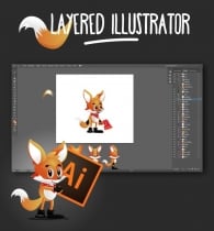 Foxy 2D Game Character Asset Screenshot 2