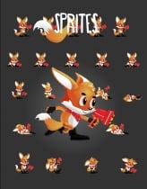 Foxy 2D Game Character Asset Screenshot 4