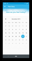 Medical Pain Diary - Android App Template Screenshot 3