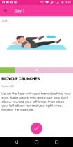 Female Home Fitness - Android App Template Screenshot 5