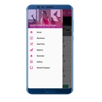 Female Home Fitness - Android App Template Screenshot 9