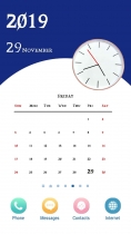 Ultimate Live Calendar Wallpaper Android Template Screenshot 4