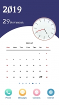 Ultimate Live Calendar Wallpaper Android Template Screenshot 6