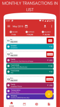 Daily Income Expense Manager Android App Template Screenshot 3