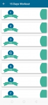 15 Days Belly Fat Workout - Android App Template Screenshot 3