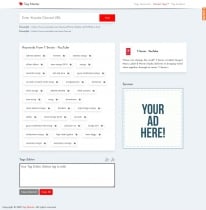 Youtube Tags Generator PHP Script Screenshot 10