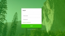 Animated Login Form CSS Screenshot 3