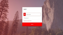 Animated Login Form CSS Screenshot 4