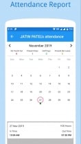 Online Attendance - Android Source Code Screenshot 2