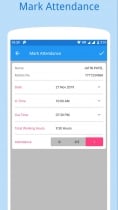 Online Attendance - Android Source Code Screenshot 9