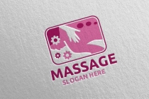 Massage Logo Design 3 Screenshot 2