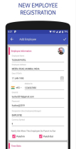 Employee Attendance - Android App Template Screenshot 5