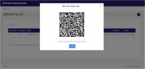 QR Code Contact Generator PHP Script Screenshot 5