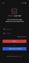 Work Corner - Job Search Ionic Theme Screenshot 2