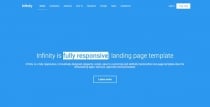 Infinity - Landing Page Template Screenshot 2