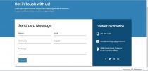 Advanced Contact us Form Php Script Screenshot 1