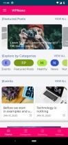 WPPosts - Wordpress To Android iOS Xamarin App Screenshot 1