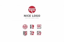 R and S Letter Set Logo Screenshot 2