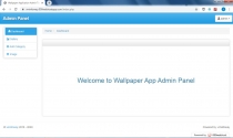 HD Wallpaper Admin Panel - PHP With Mysql Screenshot 2