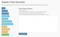 PHP Rest Api And Angular TypeScript Code Generator Screenshot 1