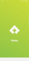 Webby - Highly Configurable Android WebView App Screenshot 1