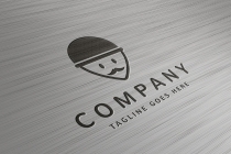 Gentleman Locator Logo Template Screenshot 2