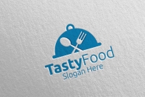 Good Food Restaurant or Cafe Logo Screenshot 4