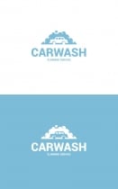 Bubble Car Wash Logo Template Screenshot 3