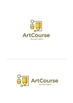 Graphic Design Course Logo Template Screenshot 3