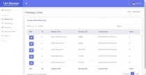 Ajax Saas Urlshortener With Admin Panel Screenshot 4