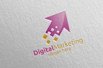 Digital Marketing Financial Advisor Logo Design Screenshot 2