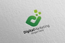 Digital Marketing Financial Advisor Logo Design Screenshot 2