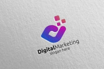 Digital Marketing Financial Advisor Logo Design Screenshot 5