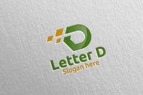 Letter D For Digital Marketing Financial Logo Screenshot 4