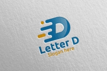 Letter D For Digital Marketing Financial Logo Screenshot 5