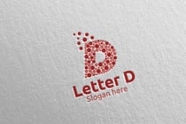 Bubble Letter D For Digital Marketing Logo Screenshot 1