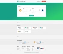 CryptoExchanger - E-Currency Exchange PHP Script Screenshot 1