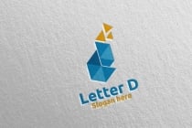 Digital Letter D Logo Design  Screenshot 5