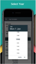 Age Calculator - Android Source Code Screenshot 1