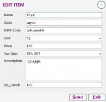 Billing Software GST - VB.NET Win Forms Screenshot 17