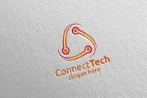 Technology Logo And Electronic Screenshot 1