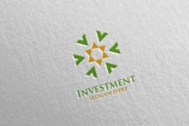 Investment Marketing Financial Logo Screenshot 1