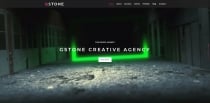 Gstone - Responsive Bootstrap 4 One Page Portfolio Screenshot 2