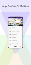 Medicine Dictionary - Android App Source Code Screenshot 2