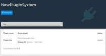 NewPluginSystem PHP Screenshot 3