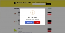 Remote Online Jobs - PHP Laravel Script Screenshot 3